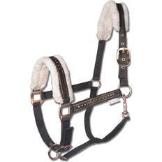 Waldhausen Elegant Halter - Black/Rosegold