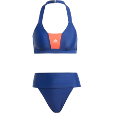 Nylon Bikinisett adidas Sportswear Colorblock Bikini - Dark Blue/Bright Red