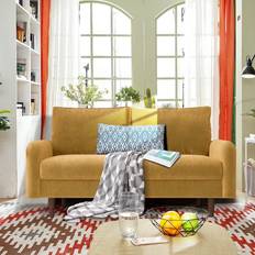 Everly Quinn Hasaam Ginger Sofa 56" 2 Seater