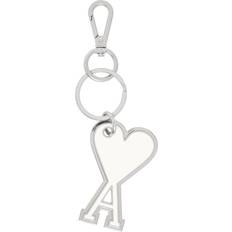 Ami Paris de Coeur Keychain - Off White