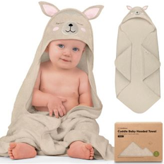 Baby Care Keababies Baby Hooded Viscose Bath Towel
