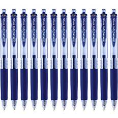 Blue Gel Pens Uniball Uni-Ball Signo Retractable Gel Pens 0.38mm Blue 12 Count