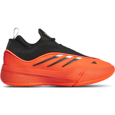 adidas Dame 9 Low - Solar Red/Core Black/Lucid Lemon