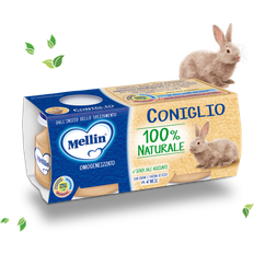 Pappe per Bambini Mellin Coniglio 80g 2pack