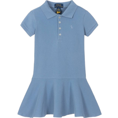 Polo Ralph Lauren Girl's Cotton Polo Dress - Blue