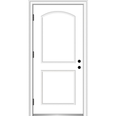 Classic External Door Severe Weather Fiberglass Entry 36-in 80-in x 4-9/16-in External Door Cotswold S 6000-N (x)