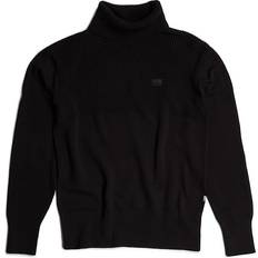 G-Star Knitted Turtle Neck Sweater Fisherman - Black
