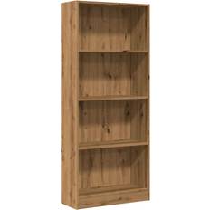 vidaXL 857820 Artisan Oak Book Shelf 143cm
