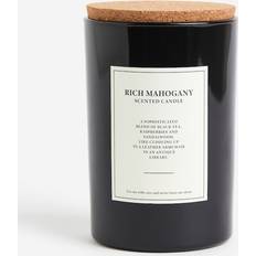 H&M Large Scented Black Duftlys 582g