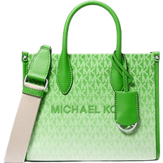 Michael Kors Mirella Small Ombré Signature Logo Crossbody Bag - Jungle