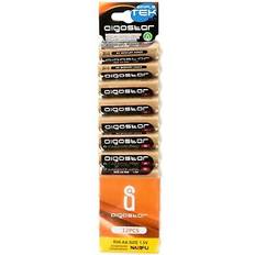 Aigostar Batterier & Opladere Aigostar Kulstof Zink Batteri R03 1.5V AAA-12S