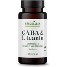 Teanin Närokällan GABA L-teanin Kapslar 60 st