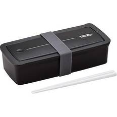 Thermos Kitchen Storage Thermos Bento Box 700ml Black Food Container