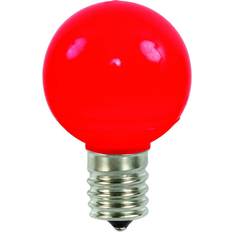 Light Bulbs Vickerman G50 Red Ceramic LEDBulb E17 .96W 25/Box