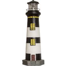 Gartenschmuck Lemodo Gartendeko Leuchtturm mit Solar 82 cm