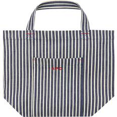 A.P.C. Bolsos A.P.C. Thais Mini Tote Bag - Blue/White