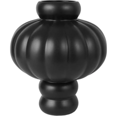 Louise roe balloon 03 vase 40cm Louise Roe Balloon 03 Ink Black Vase 40cm