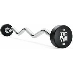 Skivstångsset Gorilla Sports Fixed Curl Bar TRYM 15kg