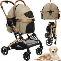 Balconera 3-In-1 Foldable Pet Stroller 103cm H x 56cm W x 73.4cm D