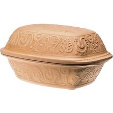Römertopf Stegeso Terracotta 6 Personer med låg
