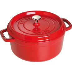 Staub La Cocotte Cherry med lock 3.8 L 24 cm