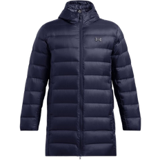 Under Armour Parka Legend Down da Uomo - Midnight Blu Marino/Bianco