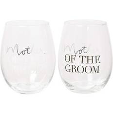 Mother Of The Groom Wine Glass 2pcs