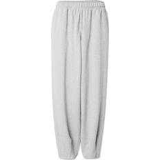 Nike club fleece bukser Nike Club Fleece Men's Oversized French Terry Trousers - Dark Grey Heather/Light Smoke Grey/White