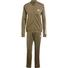 adidas Essentials 3-Stripes Track Suit Women - Olive Strata