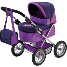 Violett Puppen & Puppenhäuser Bayer Dolls Pram Trendy 13012AA