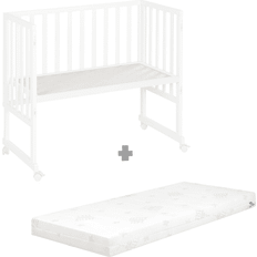 Roba Cradle & Co-Sleeping Bed 3in1 with Barrier + Mattress