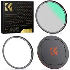K&F Concept Magnetischer 1/4 Black Mist Nano-X-Filter 77 mm Vorderer Objektivdeckel