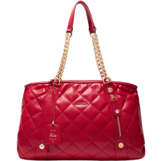 Liu Jo Quilted Shopping Tote - Red