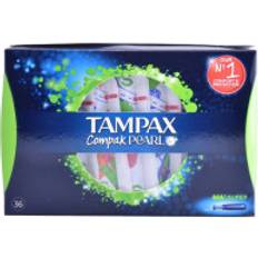 Tampax Pearl Compak Super 36 Units
