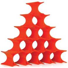 Orange Vinställ Kartell Infinity Bottle Holder 14.5 x 9.5 x 5.7 cm Orange Vinställ