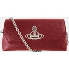 Clutches Vivienne Westwood Faux Leather Mini Chain Pouch - Red