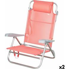 Aktive Gepolsterte Campingstuhl 47 x 82 x 49 cm Flamingo 2 Stück
