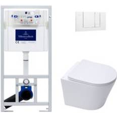 Rimless Water Toilets Villeroy & Boch Infinitio Rimless Toilet Pack Frame