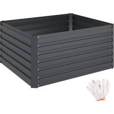 tectake Hochbeet Blomma 120 x 100 x 56 cm Anthrazit