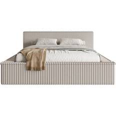 Betten-Sets Selsey Polsterbett mit Breitcord-Bezug 160x200 cm Betten-Sets