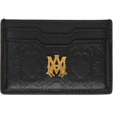 Amiri MA Quad Leather Card Holder - Black