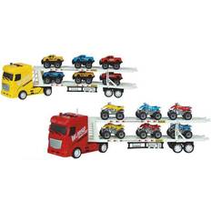 Sound Lorrys BigBuy Sound-Enabled Vehicle Carrier Truck 57 x 20 x 11 cm