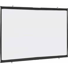 Projector Screens vidaXL Projection Screen Wall-Hanging 72 Inch 16:9
