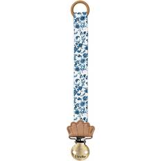 Elodie Details Ivory Blue Garden Leo Toile Dummy Clip