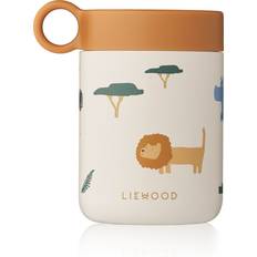 Børnetermokander Liewood Kian Termobeholder Safari Sandy Mix