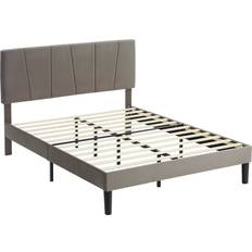 Homcom Double Five-Level Adjustable Bed Frame Double
