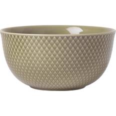 Lyngby Porcelæn Rhombe Earth 17,5 cm Porcelain Clay Serving Bowl
