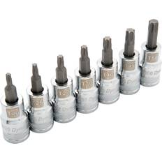 Socket Bits Dynamic Dynamic 1/2" Drive 7pc Standard Torx Set Socket Bit