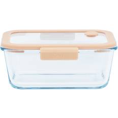 Vacuum Seal Glass Storage 1.2L Clear