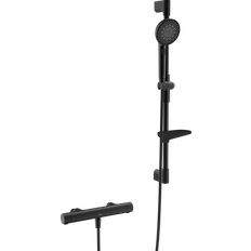 Svart Takduschset Oras Aurelia 4759 160 cc Duschset Mattsvart Svart